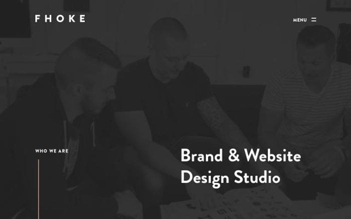 Fhoke website preview