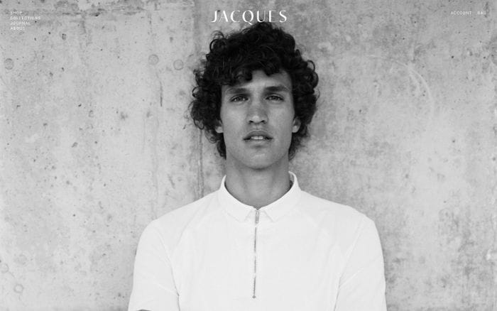 Jacques website preview