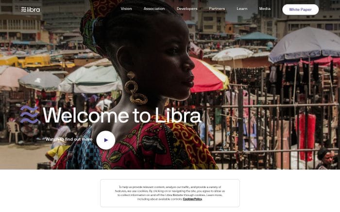 Libra | A New Global Currency website preview