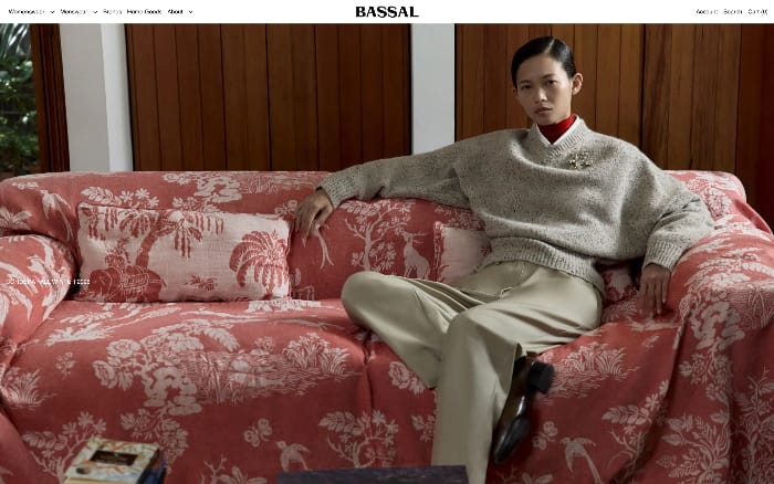 Bassal Store website preview