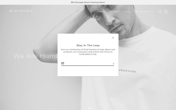 Riley Studio | Sustainable Clothing | Ethical Fashion website preview