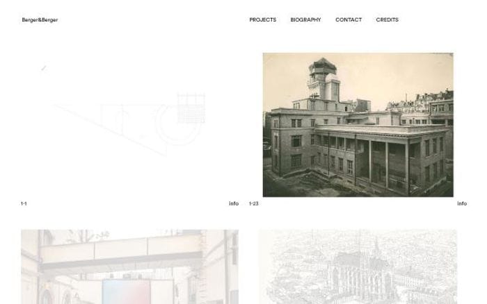 Berger-berger website preview