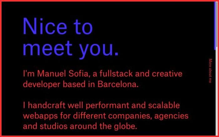 Manuelsofia website preview