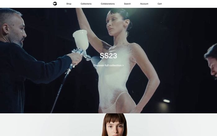 Coperni website preview