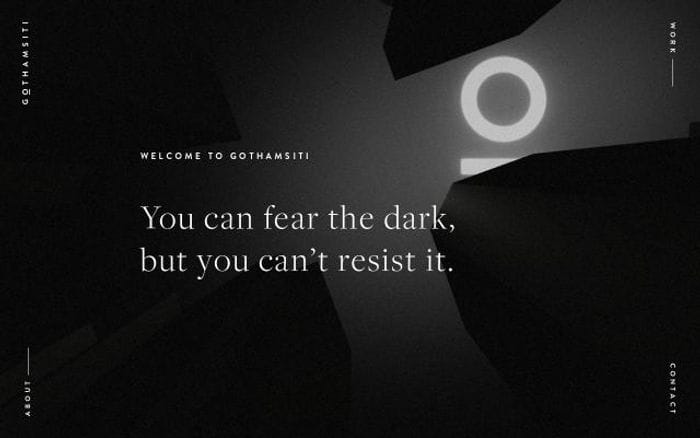 Gothamsiti website preview
