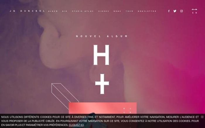 Jbdunckel website preview