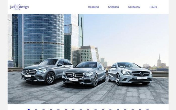 Justdesign website preview