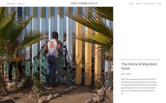 Then There Was Us website preview