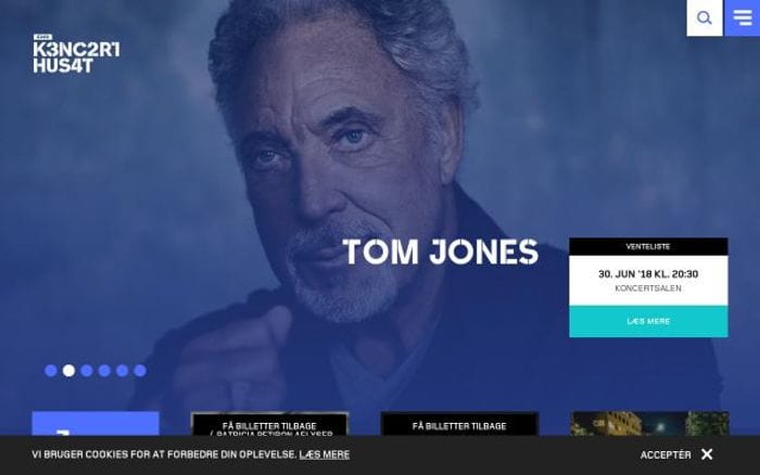 Drkoncerthuset website preview