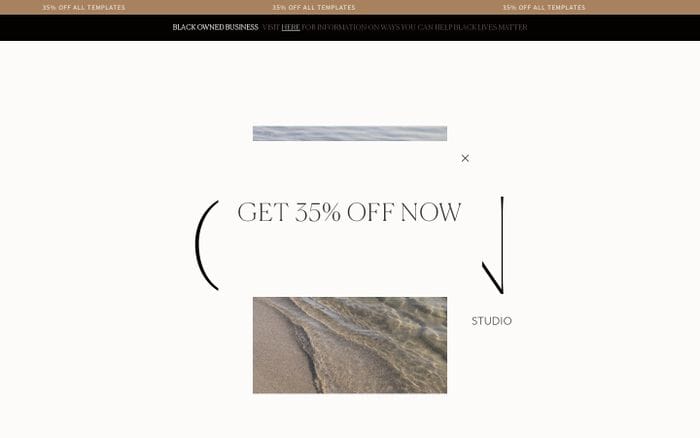 GLDN Studio website preview