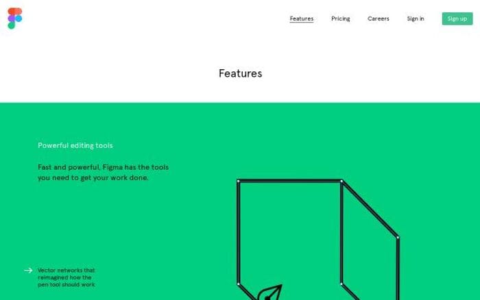 Figma website preview