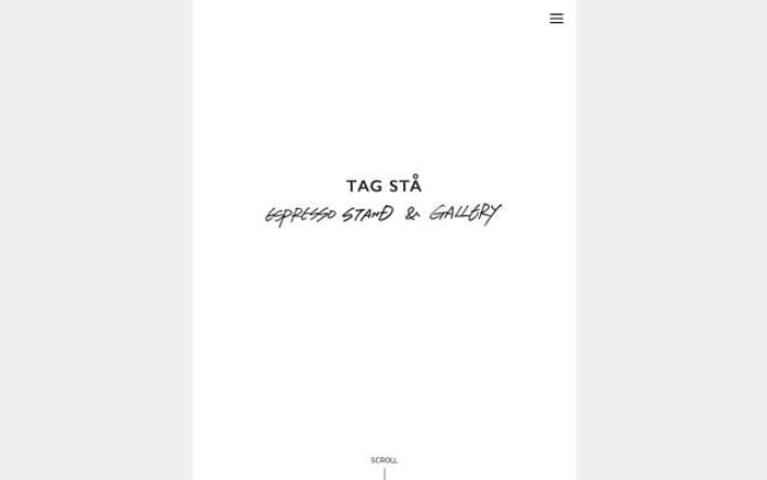 Tagsta website preview