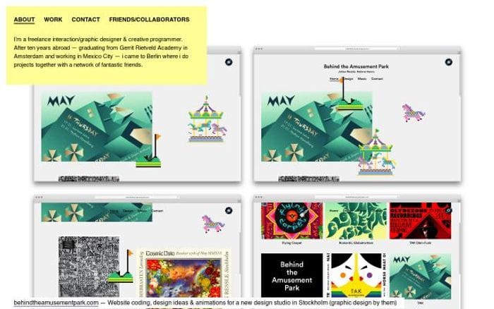 Andrepahl website preview