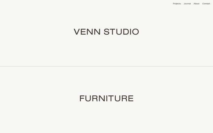 Venn Studio Los Angeles website preview