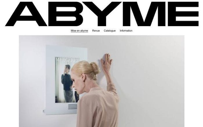 Abyme website preview