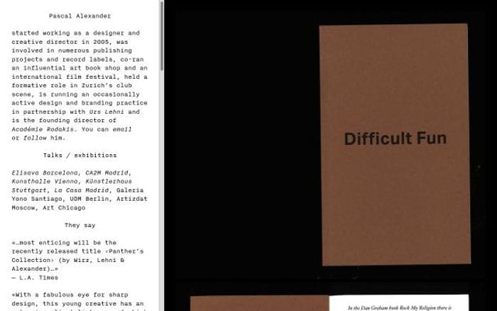 Pascalalexander website preview