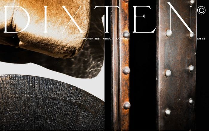 Dixten website preview