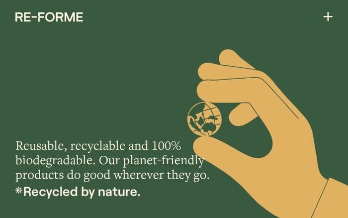 Re-forme website preview