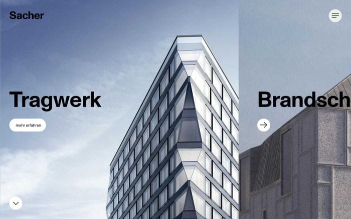 Sacher Ingenieure website preview