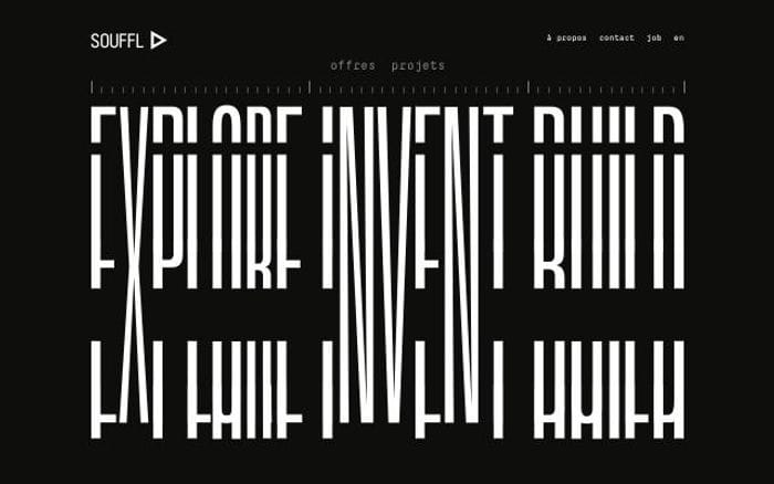 Souffl website preview