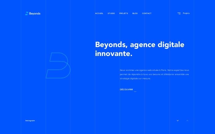 Beyonds, agence digitale innovante website preview
