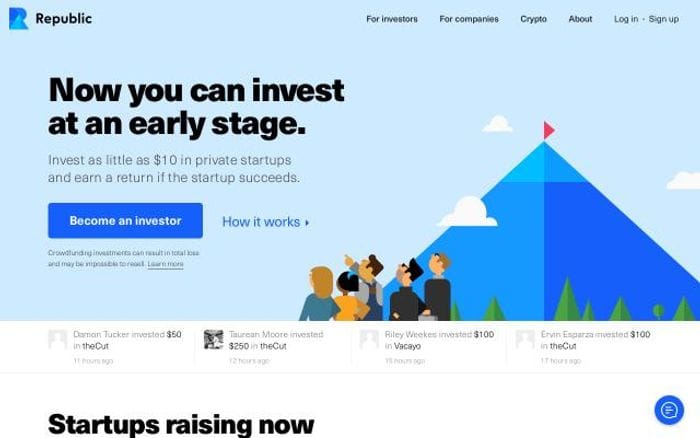 Republic website preview