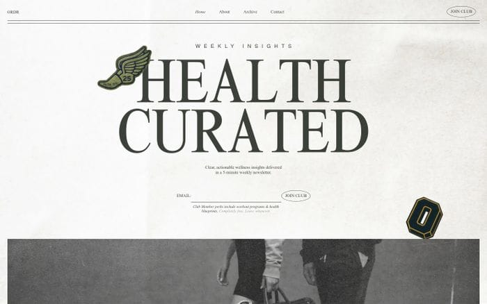 Ordr Health website preview