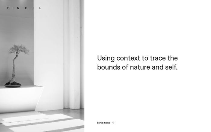 R.Neil website preview