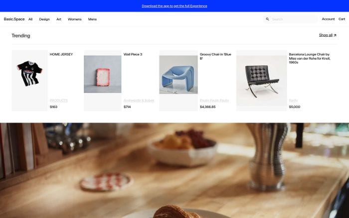 Basic.Space website preview