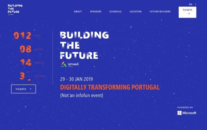 Buildingthefuture website preview