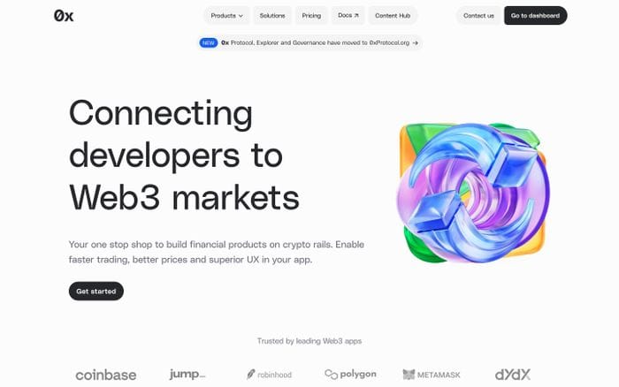 0x website preview