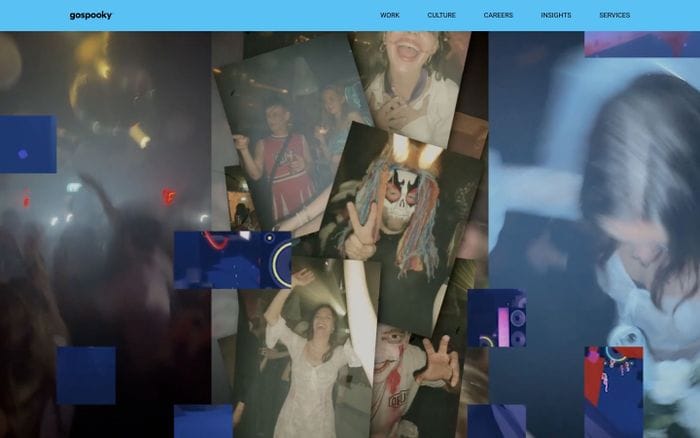 GoSpooky website preview