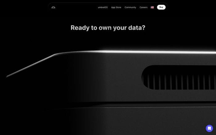 Umbrel website preview