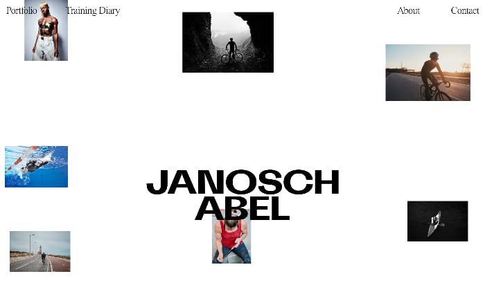 Janosch Abel website preview