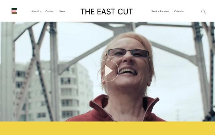 Theeastcut website preview