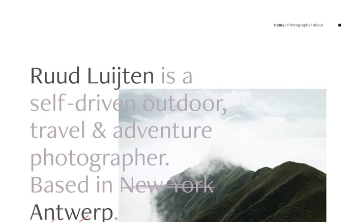 Ruud Luijten website preview