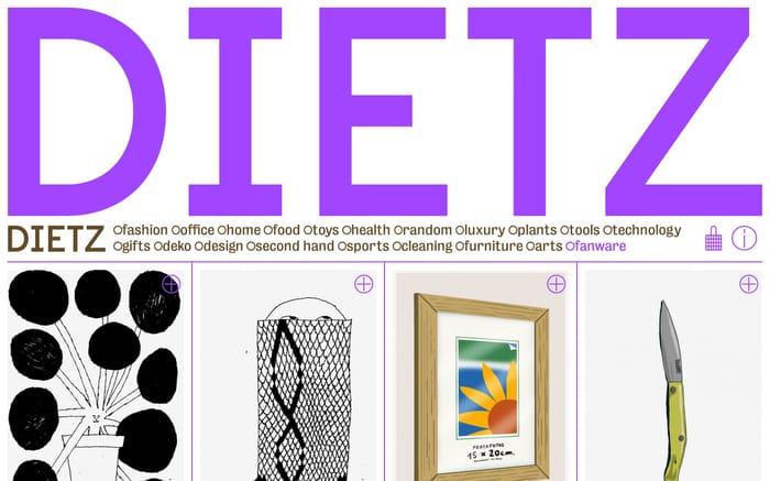 Dietz website preview