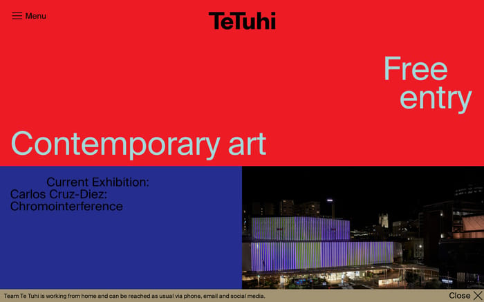 TeTuhi website preview