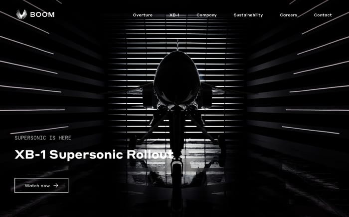 Boom website preview