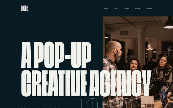 Good Measure website preview