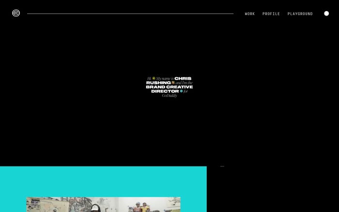 Chris Rushing website preview
