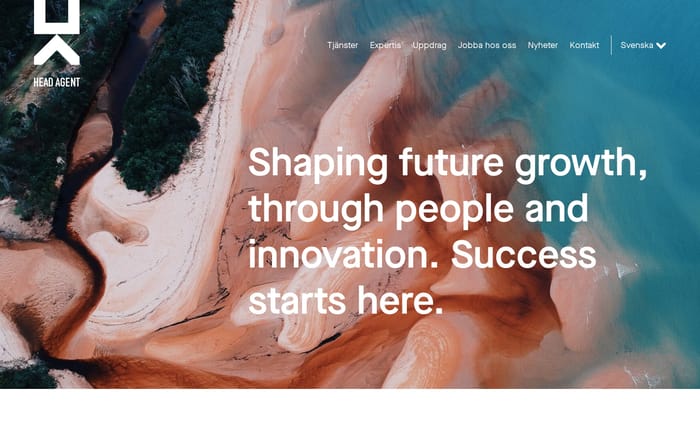 Head agent website preview