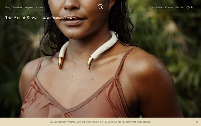 Rebecca Manners website preview