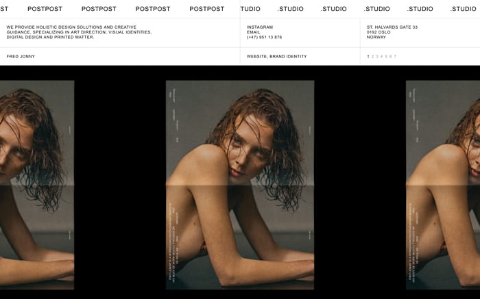 Postpost website preview