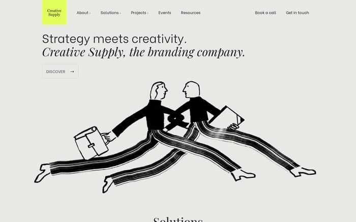 Creative Supply website preview