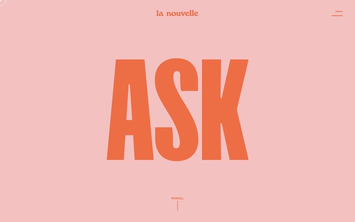 La nouvelle website preview