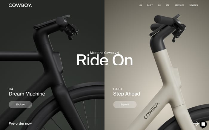 Cowboy website preview