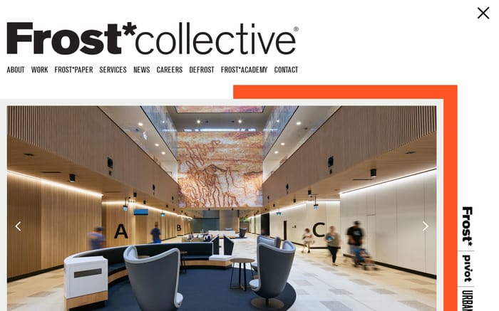 Frost*collective website preview