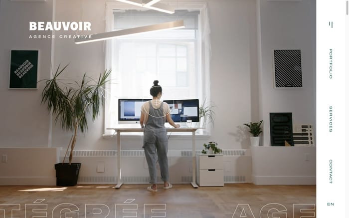 Beauvoir website preview