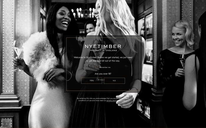  Nyetimber website preview